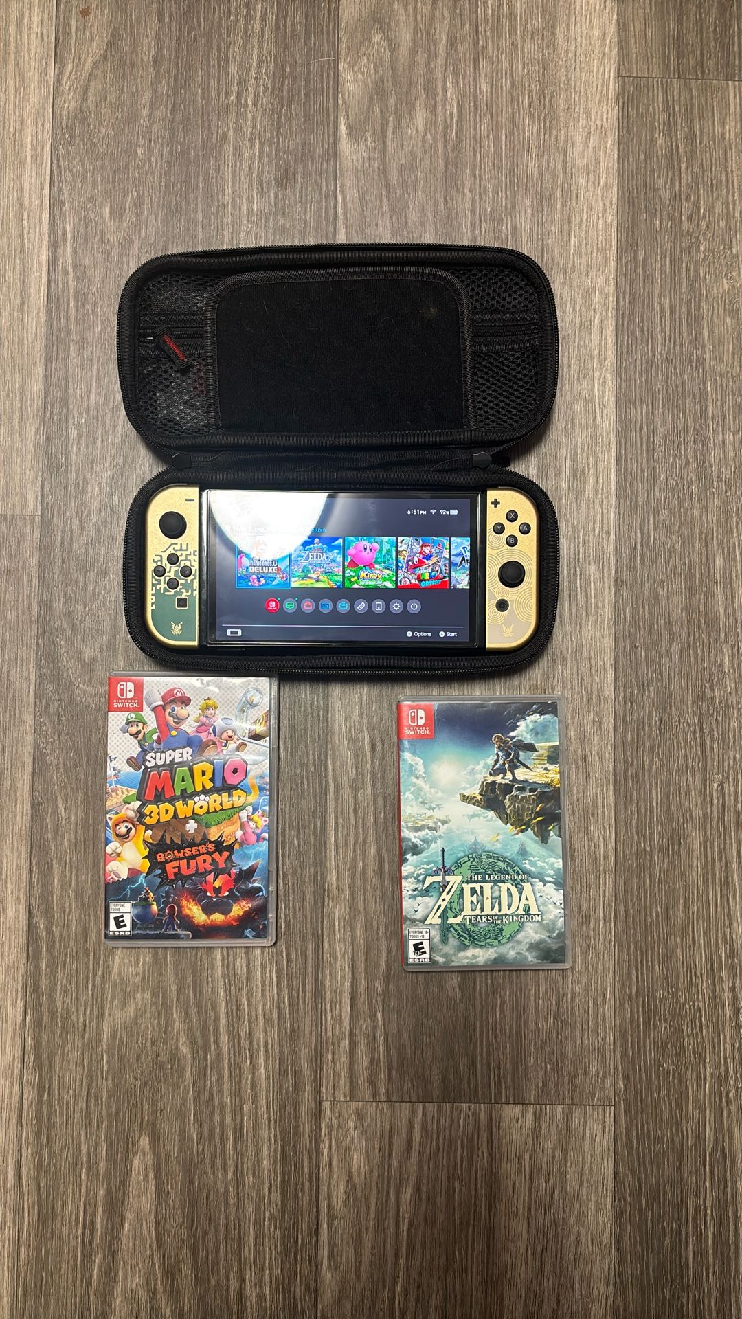 Switch Oled Tears Of The Kingdom(Read Description )