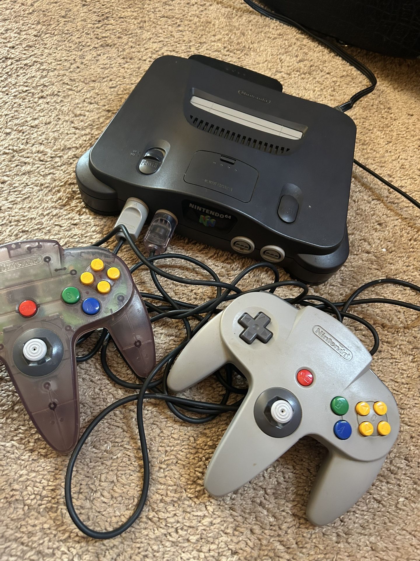 Nintendo 64 W/ 2 Controllers