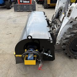Broom Skid Steer sweeper Attachment