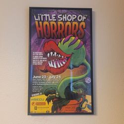 Local Framed Poster Of Little Shop Of Horrors