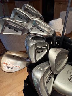 Full Set of Men's Golf Clubs with Cart Bag