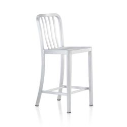 Crate and Barrel Delta Aluminum Counter Stools 