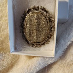 Antique Silver Ore Brooch/Pendant