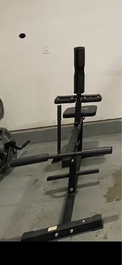 Leg extension curl machine