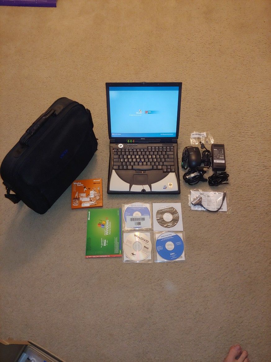 Dell Inspiron I8200 - Mint - Windows XP - EXTRAS!!