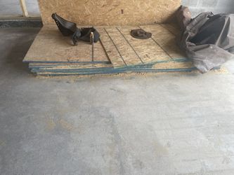 11 1/2 Sheets of Plywood 1/2 OSD