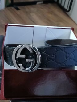 Gucci belt black wast (32)