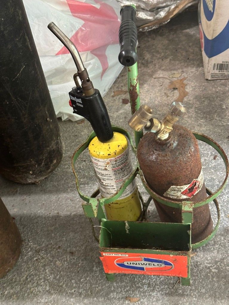 Welding Small B Tanks With Torch