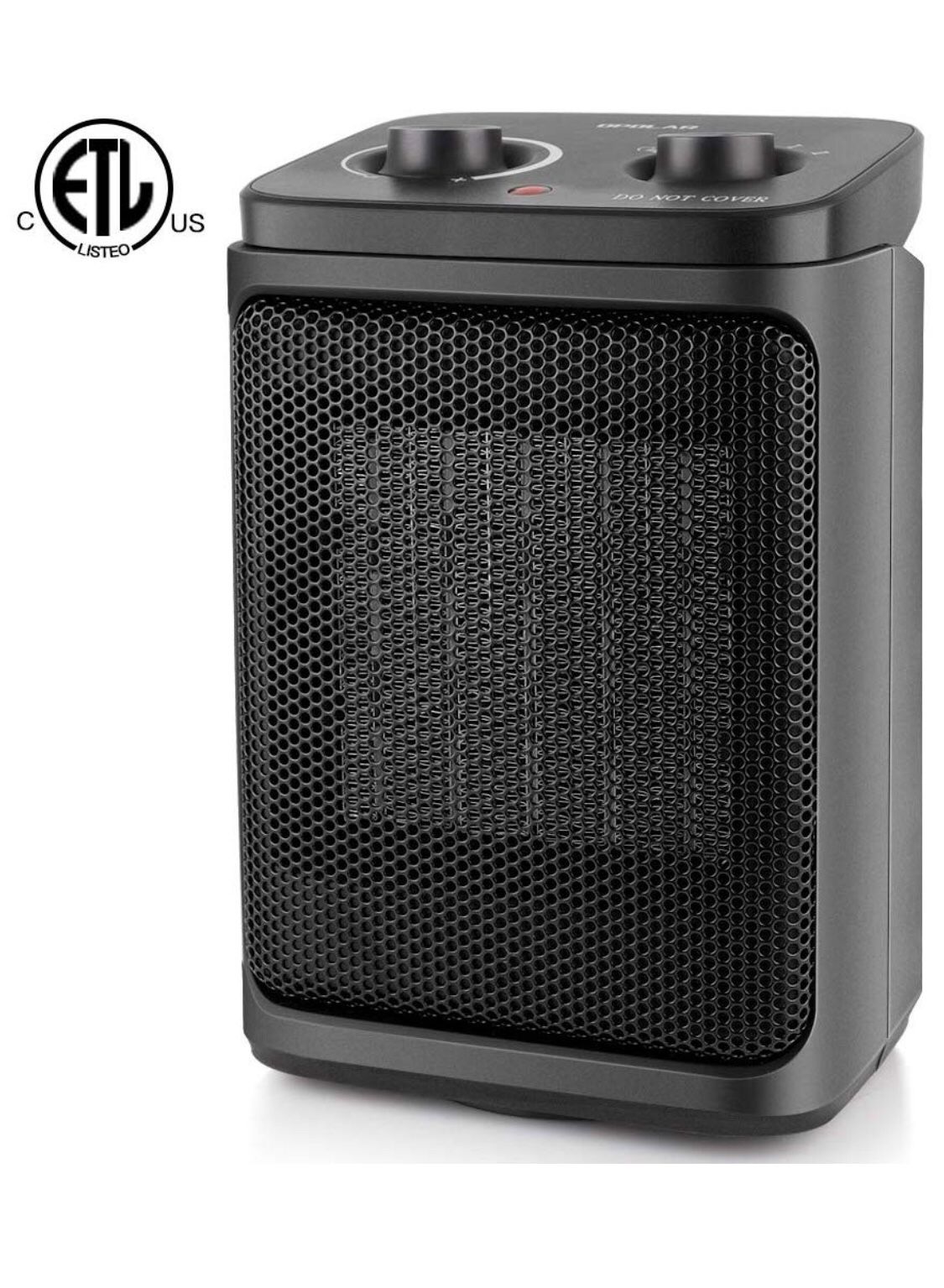 NEW!! Portable Ceramic Space Heaters with Adjustable Thermostat, 800/1500W, Oscillating Mode, Compact Quiet Personal Small Electric Floor Heater Safe