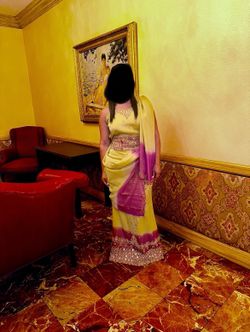 Women’s Pakistani Salwar Kameez Suit Silk Beige Pink