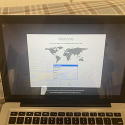 MacBook Pro - Mid 2012 With Charger 