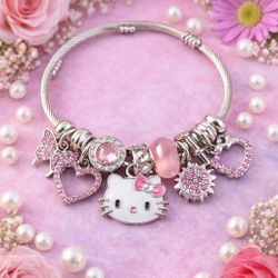 🌸💖 Hello Kitty Charm Bracelet~New! 💖🌸

