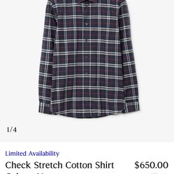 Men’s Burberry Button Down 