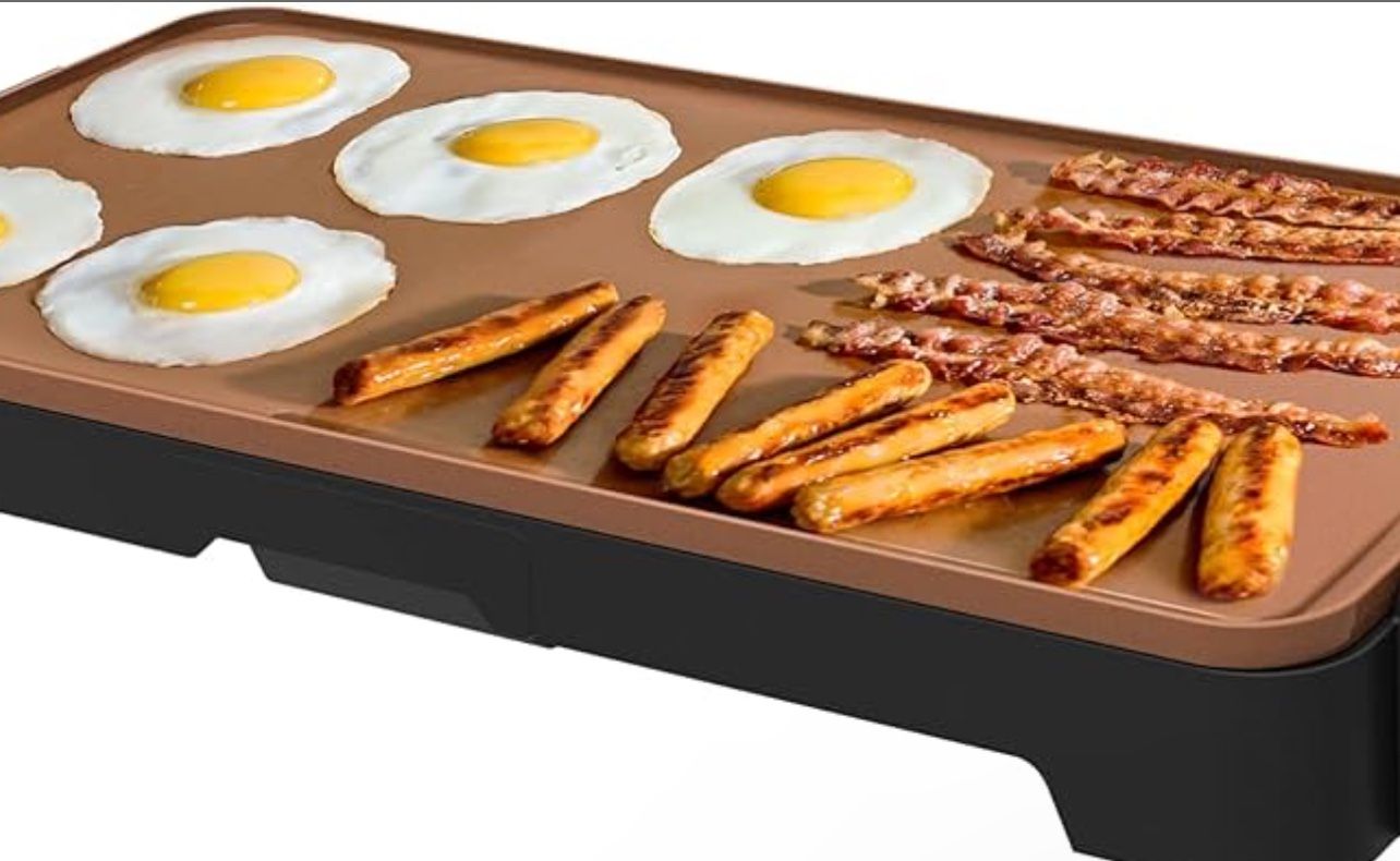 BELLA XL Electric Ceramic Titanium Griddle