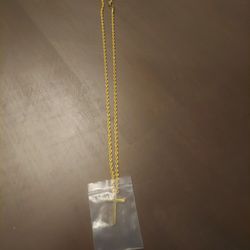 GOLD MEN'S CROSS