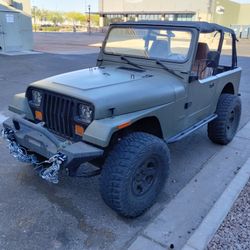 1995 Jeep Wrangler Green 