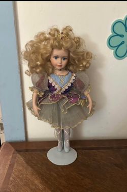 17” “Grace” Porcelain Doll