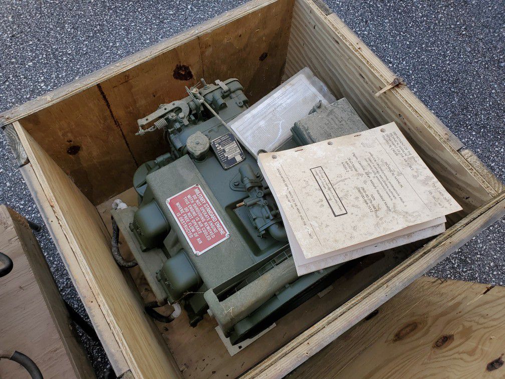 Military Standard Engines, Gasoline $675 FOR BOTH
