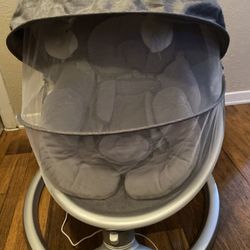 Columpio Con 5 Velocidades Tiene Control Y Música Casi No Se Uso 