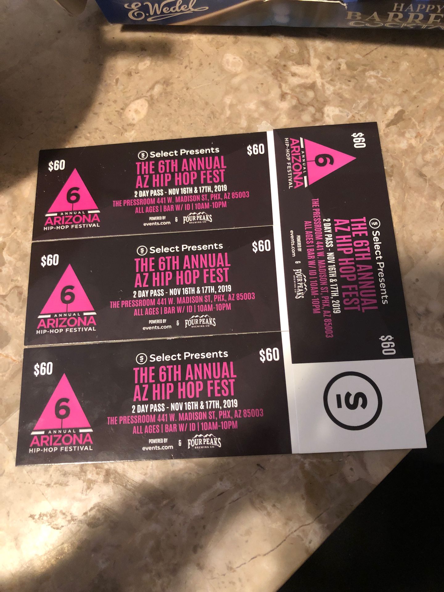 Hiphop Fest Tickets (2day pass)