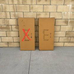 NEW L-Shaped 58” Black Computer Desk w/Monitor Stand/Shelf **1 Available, $40**