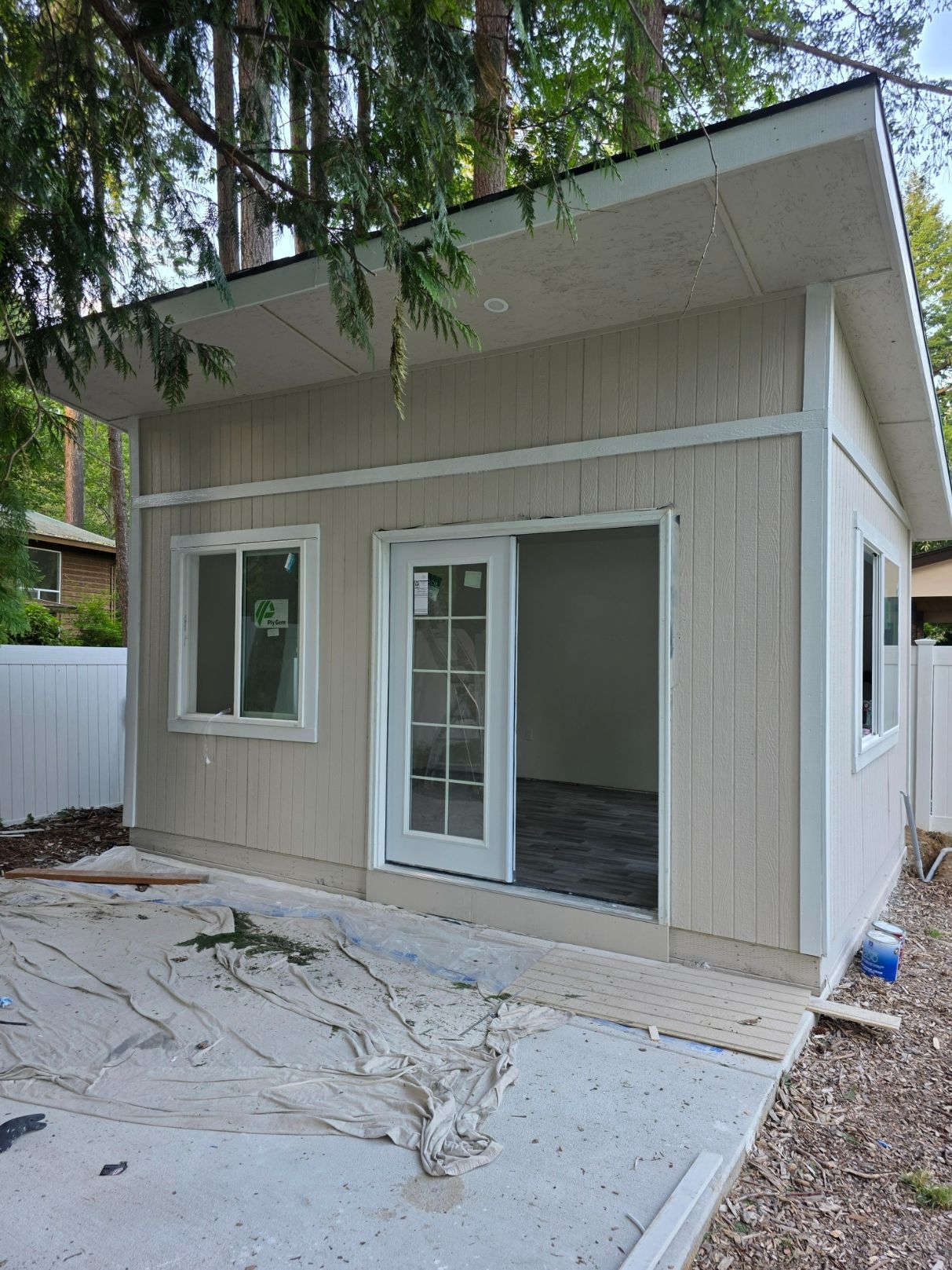 Backyard Home Office Shed, Tiny Home, Studio Shed, Storage Shed