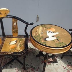 Table And Chairs 3 Pieces Set