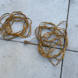 2 - (Two) 50ft Extension Cords 