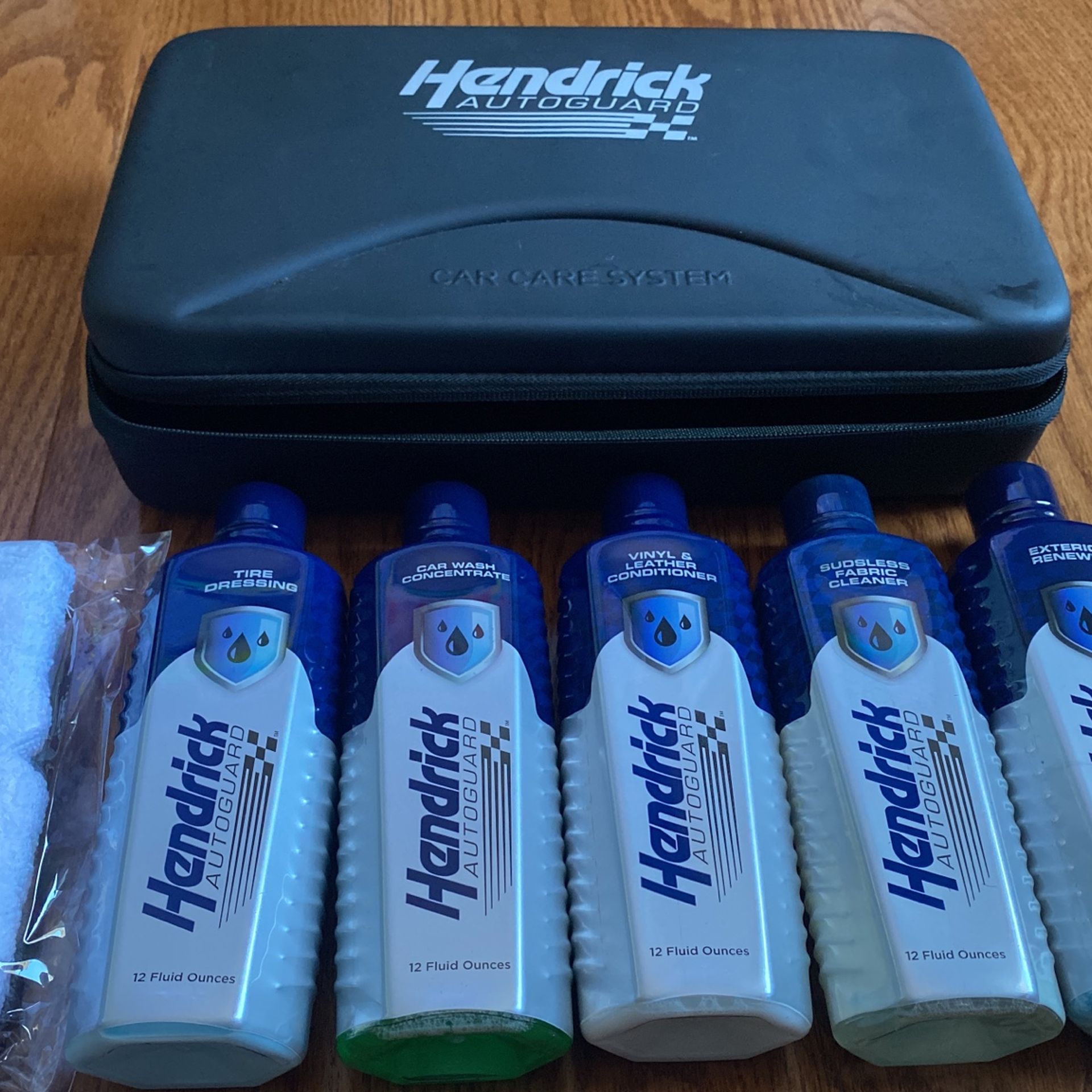 Hendrick Autoguard Car Care System in Hard Shell Case