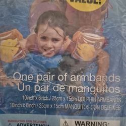 Orange Armbands For Kids 6/12