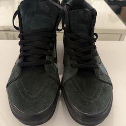 Vans Sk8 Hi Top Dark Green Size 11