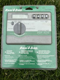 Rain Bird ISA-406 6 Station Sprinkler Timer