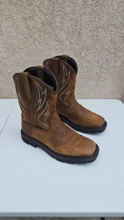 Size 8.5 D Ariat Work Boots Soft Toe