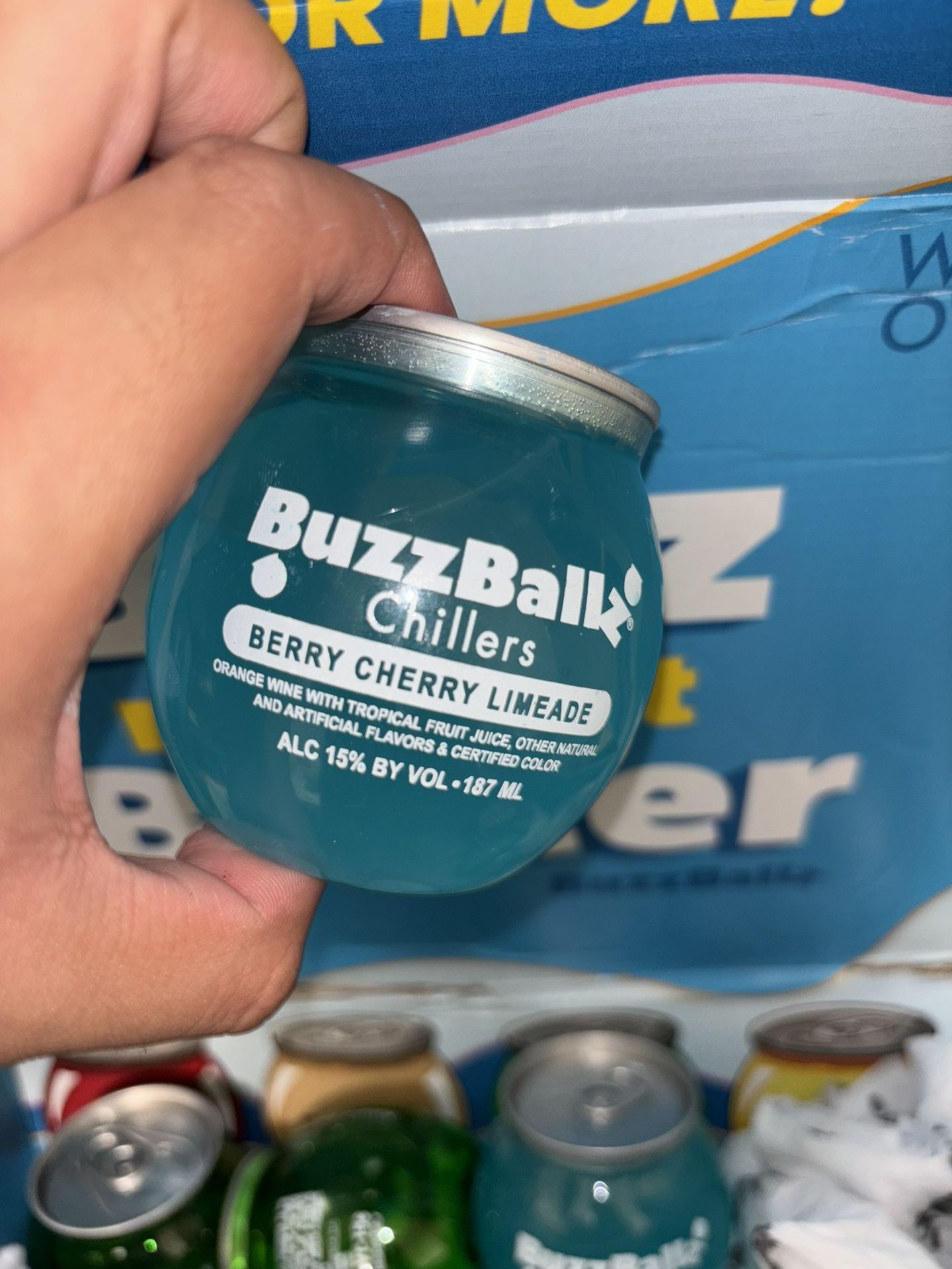 Blue Buzzball