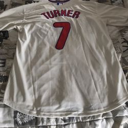 Phillies Turner Baseball Jersey 