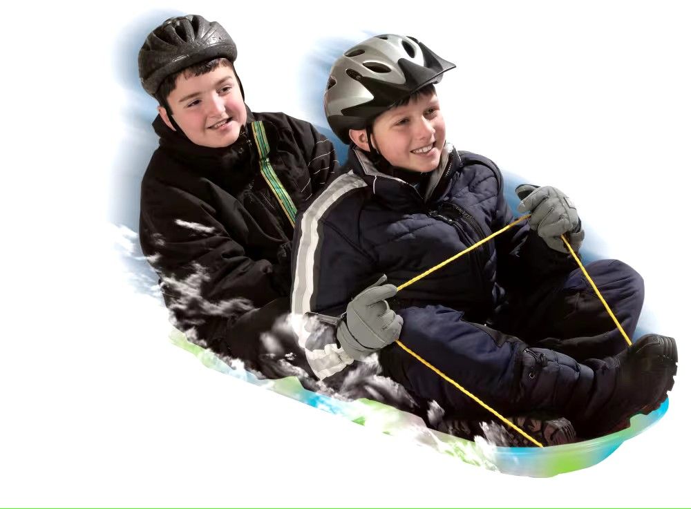 Two-Rider Snow Sled