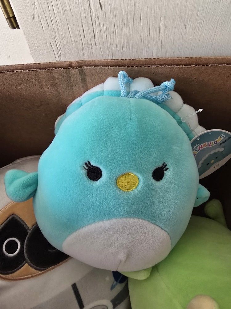 Squishmallow Peacock NWT
