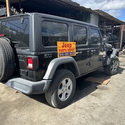 2018 JEEP WRANGLER JL 3.6L MANUAL FOR PARTS 