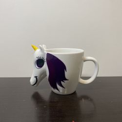 Unicorn Ceramic Cup Purple