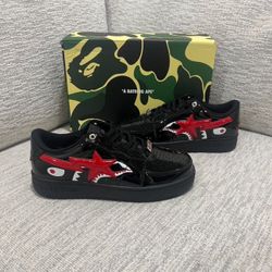 Bapesta Low Black Sharkface