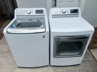 Washer And Dryer LG Matching Set