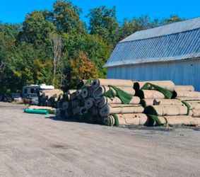 used artificial grass- belen