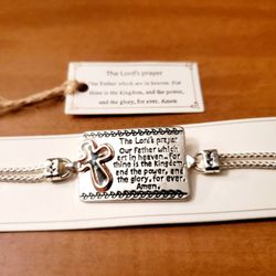 "The Lords Prayer" Magnetic Bracelet