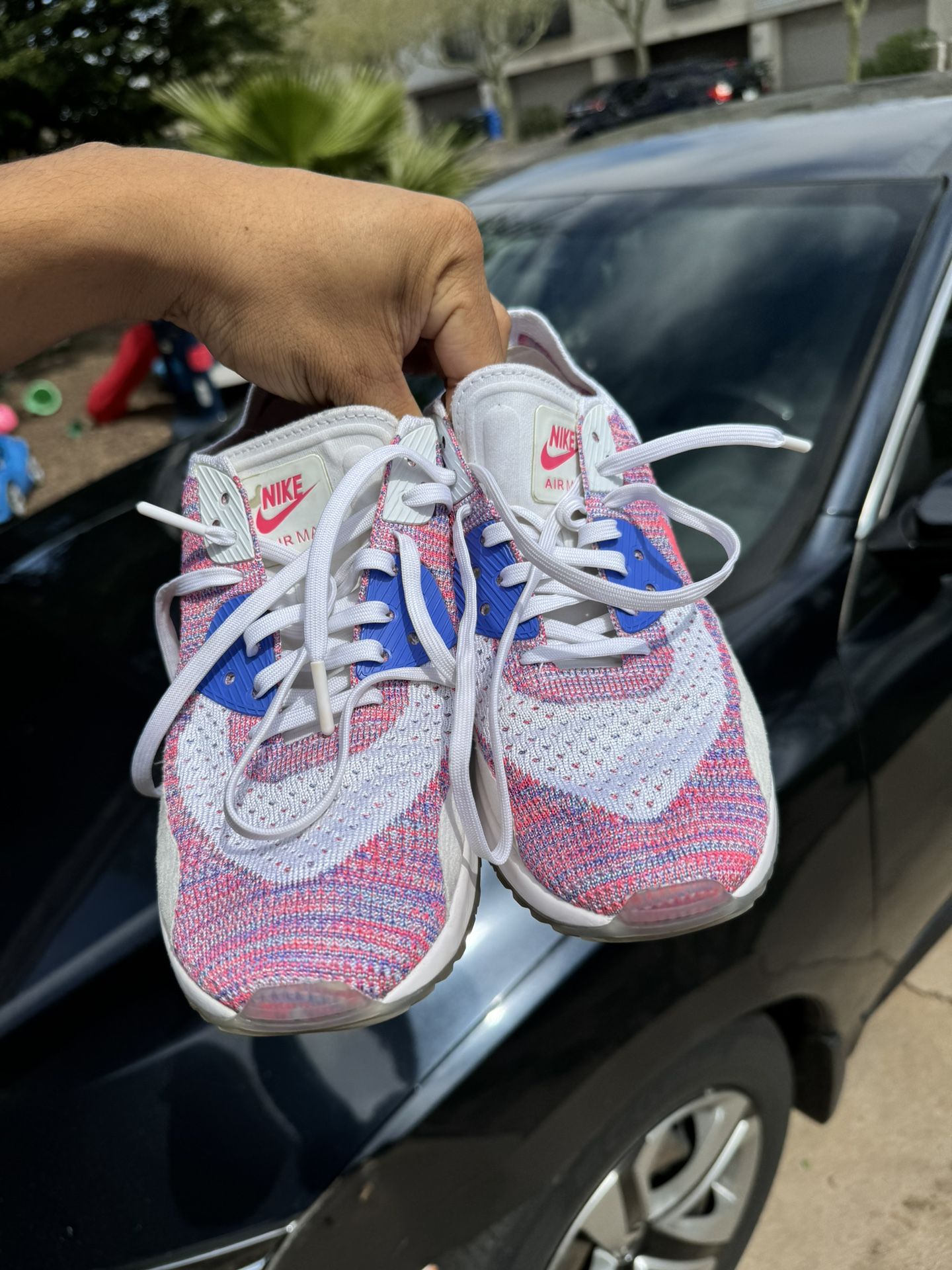 Women Air Max 90 Ultra Flyknit 'Racer Pink' Size 10