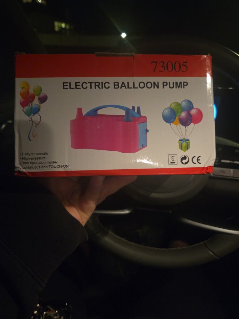 Balloon  🎈  Pump 