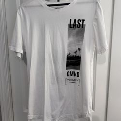 New Long White Tee Shirt - Large $10