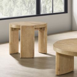 Brand New Driftwood Ultra Chic Modern End Table Accent 