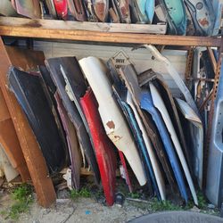 Old Parts Hoods, Fender, Doors Etc