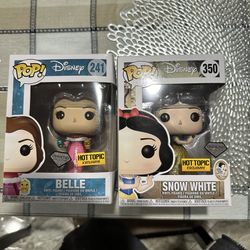 Disney Funko Pop Belle , Snow White