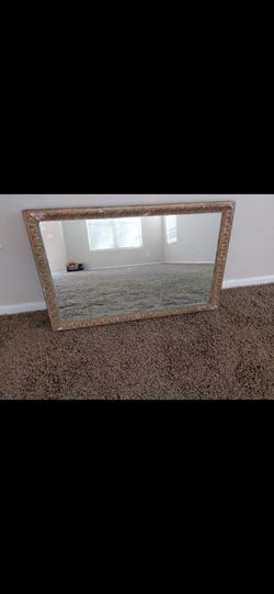 Vintage Gold Frame Mirror